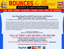 Tablet Screenshot of bouncesbybarnes.com